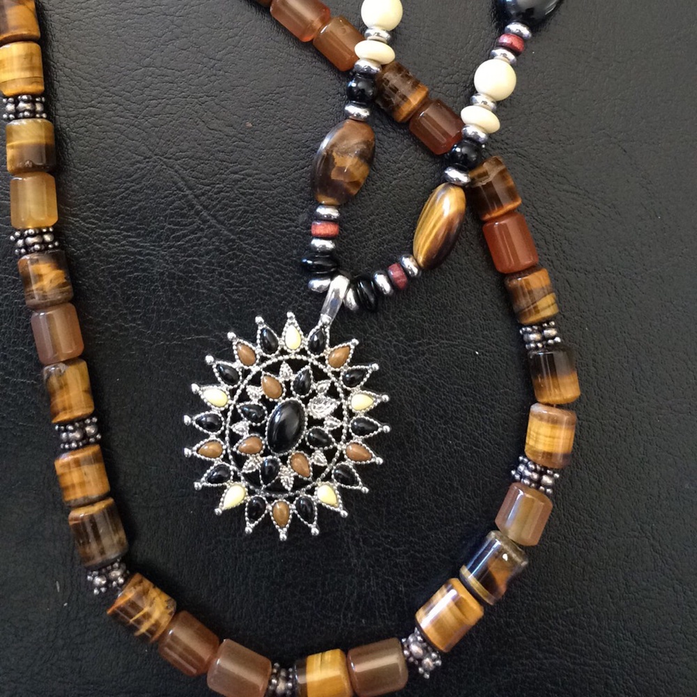 2 Beaded Necklaces